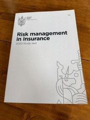 CII – 992 Risk Management in Insurance Study Text – 2020 Edition