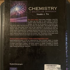 Chemistry A Molecular Approach Hardcover Nivaldo Jose Tro