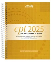 CPT Professional 2025 by American Medical Association: New