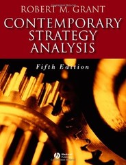 CONTEMPORARY STRATEGY ANALYSIS: CONCEPTS, TECHNIQUES, By Robert M. Grant *VG+*