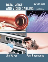 Data, Voice and Video Cabling – paperback Rosenberg, Paul|Hayes, Jim