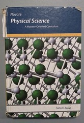 Novare Physical Science Textbook John D. Mays Mastery-Oriented Curriculum Used