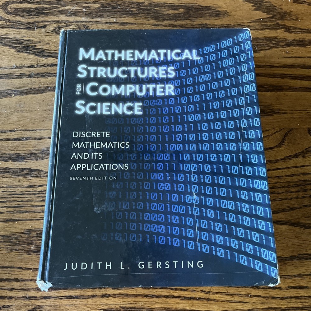 Mathematical Structures for Computer – Hardcover, by Gersting Judith