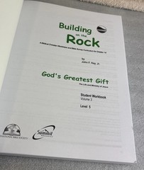 Summit Ministries Building On The Rock Stewardship Grade 5 Student Workbook