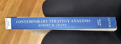 Contemporary Strategy Analysis: Text and Cases Edition, Grant, Robert M., 978111