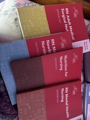 ATI Review Module Content Mastery Series Books Lot RN Nursing Ed 12.0/10.0