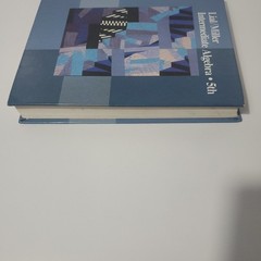 INTERMEDIATE ALGEBRA by Lial & Miller Hardcover Textbook
