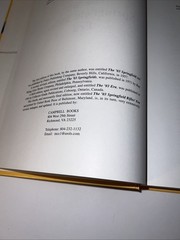 The ’03 Springfield Rifles Era – Fourth Edition – with errata paper inside