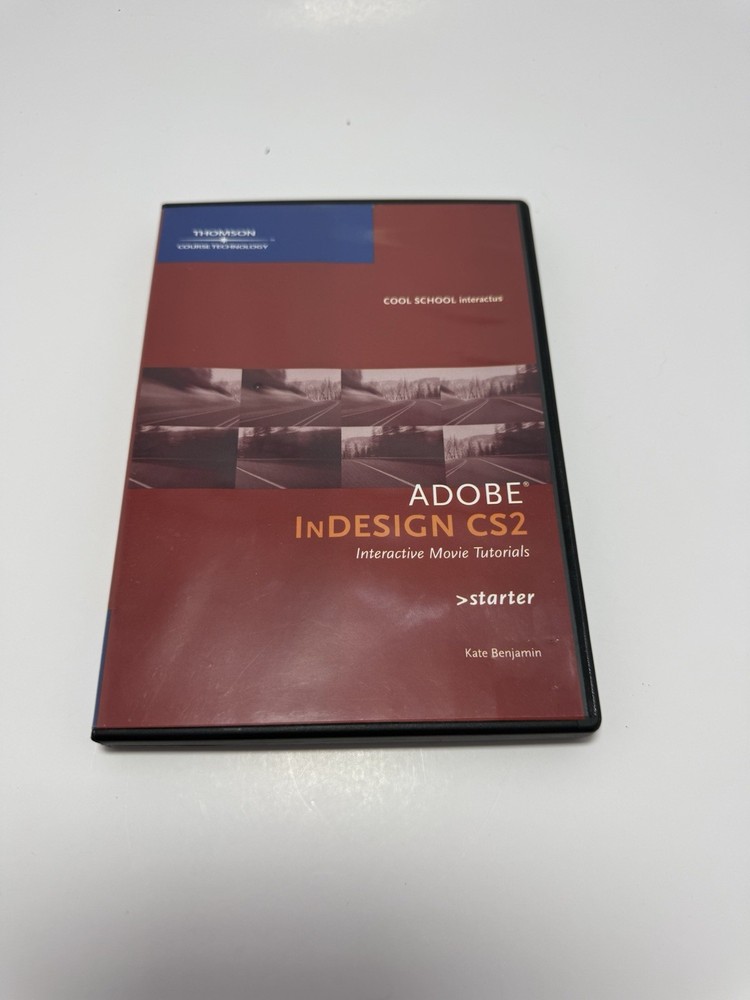Adobe Indesign Cs2 Interactive Movie Tutorials by Kate Benjamin (2005, CD-ROM)