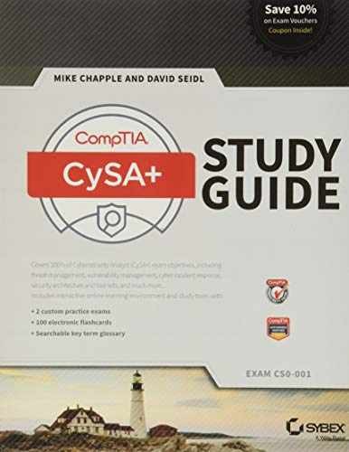 CompTIA Cybersecurity Analyst – Paperback, by Chapple Mike; Seidl – Very Good