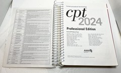CPT 2024 Professional Edition AMA Medical Coding Spiral-Bound Reference