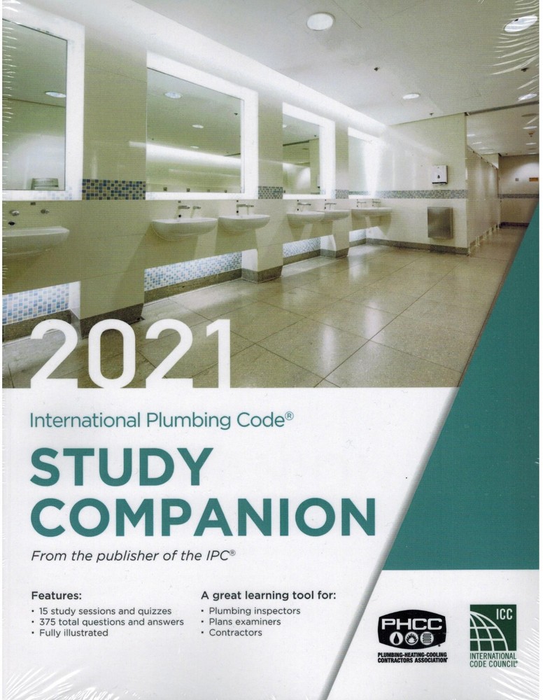 2021 International Plumbing Code Study Companion (Brand New)