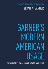 Garner’s Modern American Usage Hardcover Bryan Garner