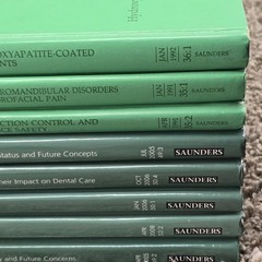 Dental Clinics of North America Books ~ Lot of 9 Mixed Years Vintage