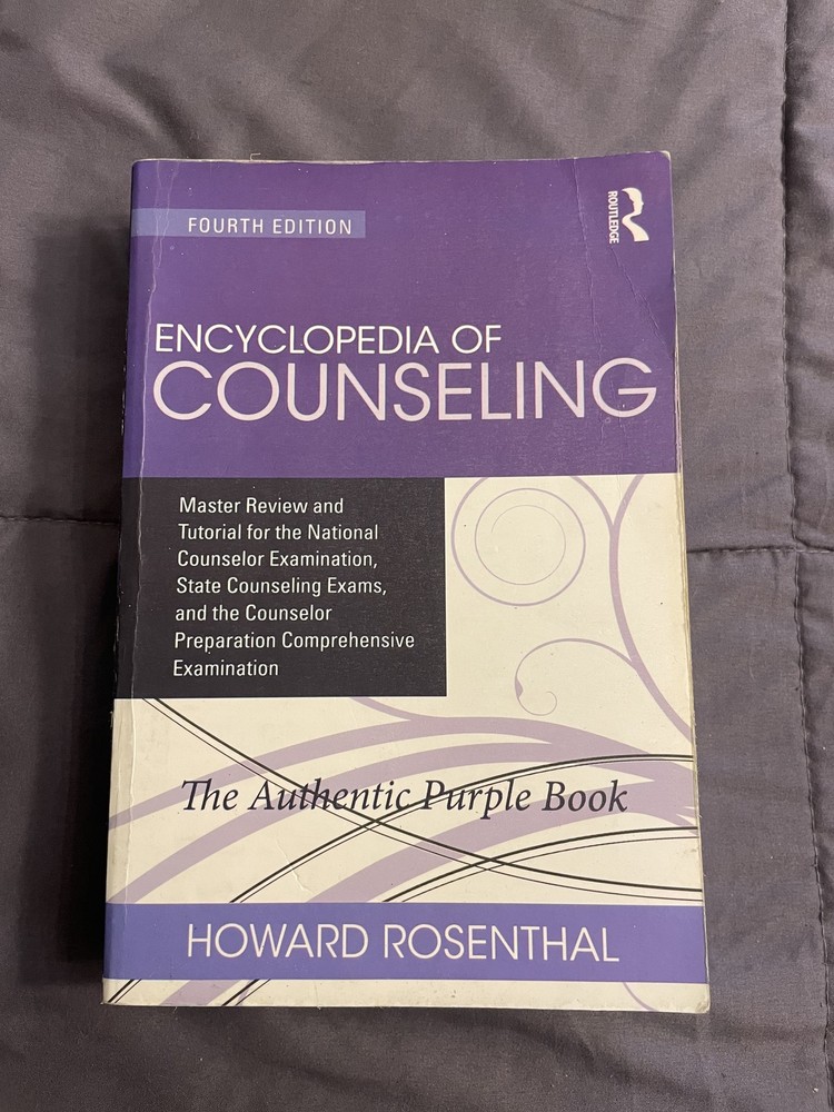 Encyclopedia of Counseling 4th Ed Rosenthal Master Review Study Guide Test Prep
