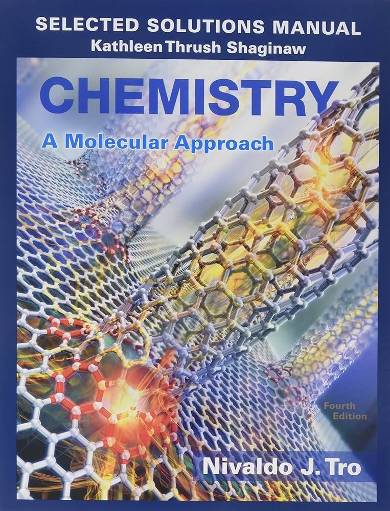 Selected Solutions Manual Chemistry Molecular Approach Tro 4th Ed