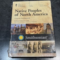 The Great Courses Native Peoples of North America ( 4 DVD Set with Book ) Sealed