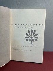 Greek Folk Religion Martin P. Nilsson Paperback 1984 Mythology Folklore History