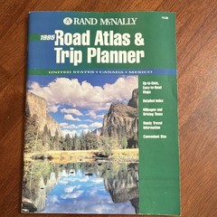 Rand McNally 1995 Road Atlas & Trip Planner Paperback US Canada Mexico