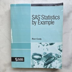 SAS Statistics by Example Ron Cody SAS Publishing Hardcover Free Code