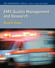 EMS Quality Management and – Paperback, by Evans Bruce; Lindsey – Acceptable