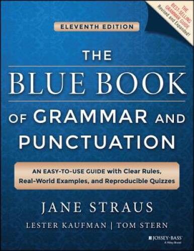 The Blue Book of Grammar and Punctuation: An Easy-to-Use Guide with – VERY GOOD