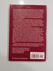 Quantum Field Theory Curved Spacetime Black Hole – Robert Wald | 1994 | Physics