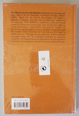 Wu THE MAXIMUM ENTROPY METHOD Springer Series Info Sciences 1997 SEALED NEW NOS