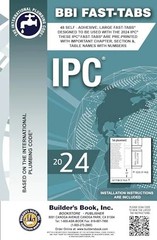 2024 International Plumbing Code (IPC) Fast-Tabs by Builder’s Book