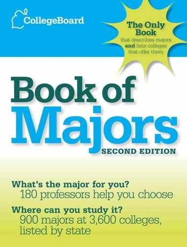 The College Board Book of Majors: – Paperback, by The College Board – Acceptable