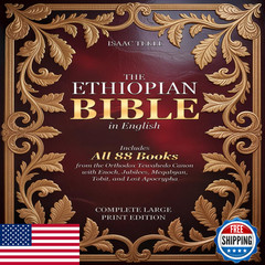 Majosta The Ethiopian Bible In English Complete Large Print Edition Includes