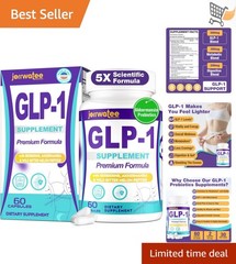 GLP-1 Supplements Women Men 14-in-1 Probiotic Digestive Energy Capsules