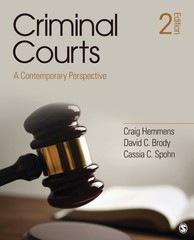 Criminal Courts: A Contemporary Perspective – paperback Hemmens, Craig T.|Br…