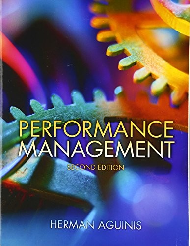 PERFORMANCE MANAGEMENT (2ND EDITION) By Herman Aguinis **Mint Condition**