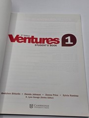 Ventures Level 1 Student’s Book 9781108449557 PB