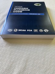 2024 Uniform Plumbing Code Soft Cover W/Tabs IAPMO/ANSI UPC 1