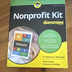 Nonprofit Kit for Dummies 6th Edition by Dr. Beverly A. Browning