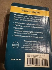 Merriam-Websters Pocket Guide to Punctuation (Pocket Reference Library)
