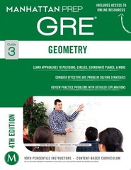 GRE Geometry (Manhattan Prep GRE Strategy Guides), Manhattan Prep, Good Book