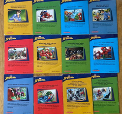 Marvel Spider-Man Phonics Learn to Read Program Set of 12 PBs Short & Long Vowel