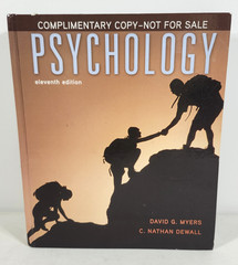 Psychology, 11th Edition Hardcover Book