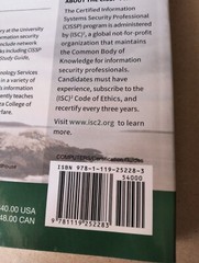CISSP Official (ISC)2 Practice Tests by Mike Chapple and David Seidl (2016,…