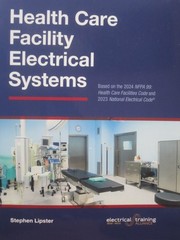 Health Care Facility Electrical Systems By Stephen Lipster (2024 Paperback)