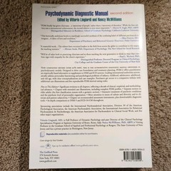 Psychodynamic Diagnostic Manual, Second Edition: PDM-2 – Paperback VG condition