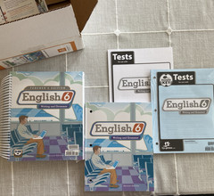 NEW BJU Press 6th grade ENGLISH 6 WRITING & GRAMMAR Complete Subject Kit 2nd ed