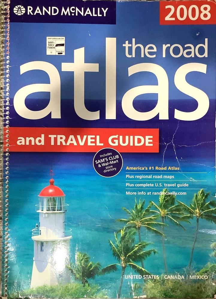 Rand McNally – 2008 The Road Atlas and Travel Guide – USA / Canada / Mexico