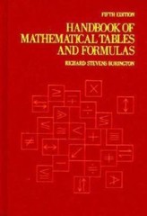 Handbook of Mathematical Tables and Formulas by Richard S. Burington