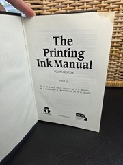 The Printing Ink Manual 4th ed 1988 Hardcover