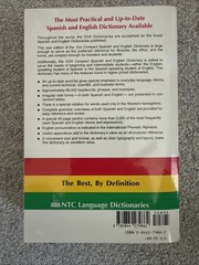 Vox Compact Spanish and English Dictionary 2nd Edition Paperback NTC Publishing