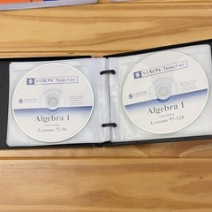 Saxon Algebra 1 Kit: Text, Solution Manual, Test Forms, Homeschool Packet, CDs